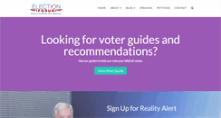 Desktop Screenshot of electionforum.org